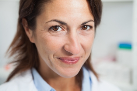 Female doctor smilingの写真素材