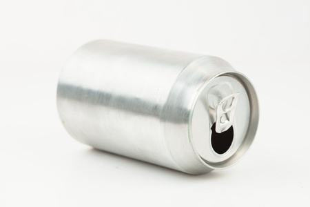 Metal empty can for recyclingの写真素材