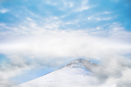 Misty landscape