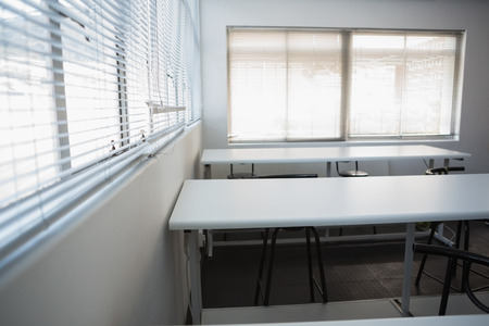 Empty class room in collegeの写真素材