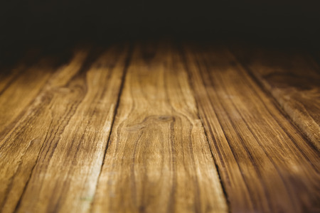 Wooden background in the shadowの写真素材