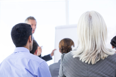Business team having a meeting in the officeの写真素材