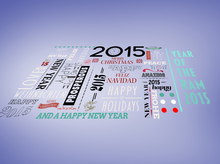 Holidays word jumble against purple vignetteの写真素材