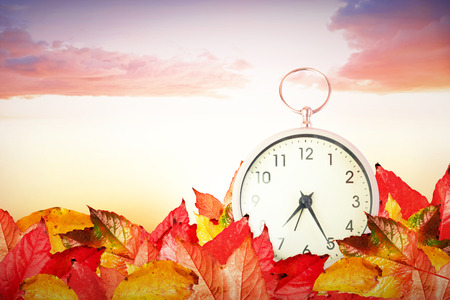 Alarm clock against sun shining
