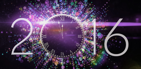 New year countdown graphic