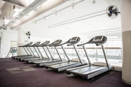 Gym with no people interiorの写真素材