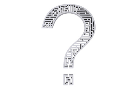 Maze question mark