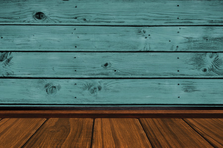 Close-up of wooden flooring against red wooden planksの写真素材