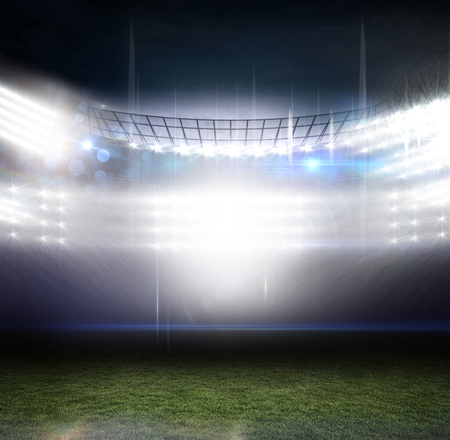 American football arenaの写真素材