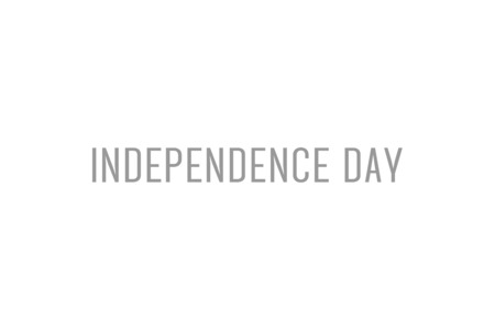 Independence day graphicの写真素材