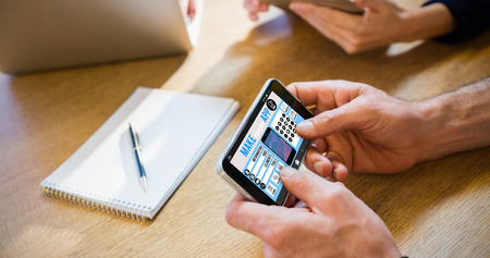 Make your own app smartphone against colleagues using technology