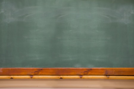 Blackboard in a schoolの写真素材