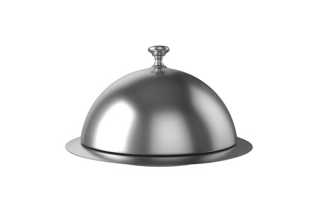 serving platter for white backgroundの写真素材