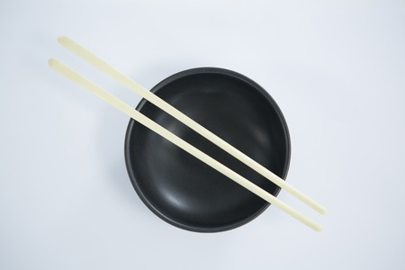 Close-up of steamed dumplings in bamboo steamerの写真素材