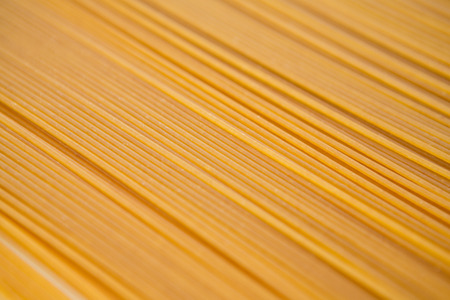 Close-up of spaghetti pastaの写真素材