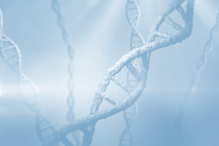 View of dna  3dの写真素材