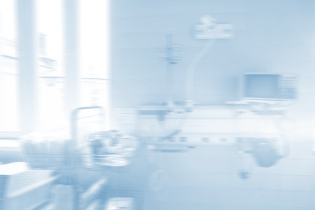 Medical equipment in examining room at hospitalの写真素材