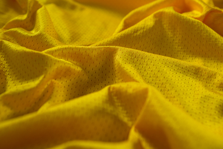 Close-up of American football jersey fabricの写真素材