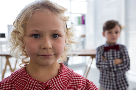 Portrait of business people in creative officeの写真素材