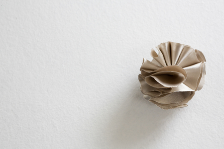 Close-up of christmas decoration on white backgroundの写真素材