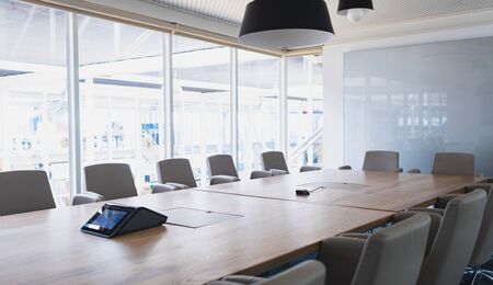 Empty meeting room in a modern office