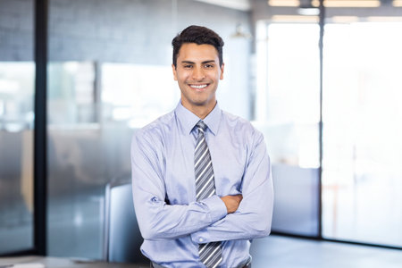 Professional, corporate, modern, workspace, business, contemporary, officeの写真素材