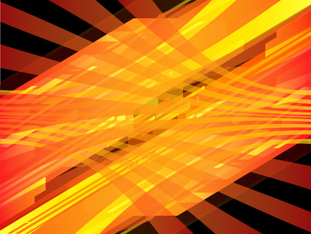 Abstract orange templateのイラスト素材