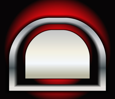 Red vector template Abstract background with curves lines and shadows. Vector illustration vector design message text and message board for designのイラスト素材