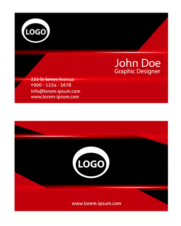 Abstract business cardのイラスト素材