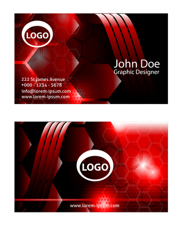 Vector Business Cardのイラスト素材