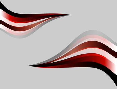 Abstract wave backgroundのイラスト素材