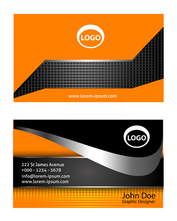 business cardsのイラスト素材