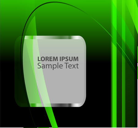 Green vector background curve and space for text message and web designのイラスト素材