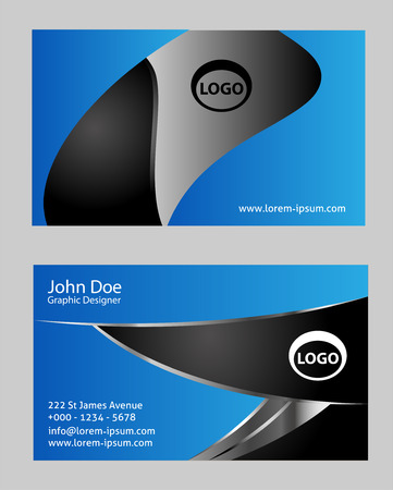 design business cardsのイラスト素材