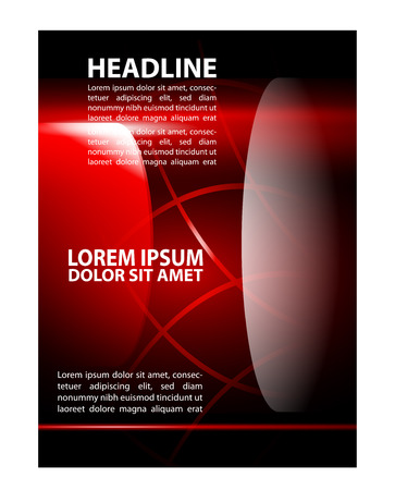 Flyer design poster background. Design layout templateのイラスト素材