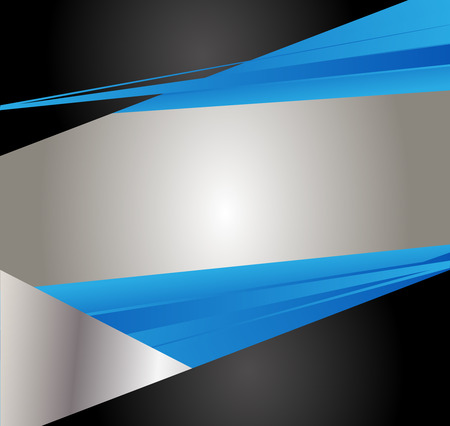 Blue background vector graphic infographic information for message and text designのイラスト素材