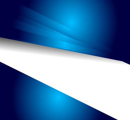 Blue background on white background vector overlap square dimension line for text and message designのイラスト素材