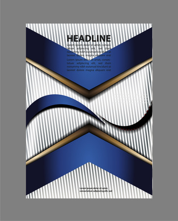 Abstract for text, vector flyerのイラスト素材