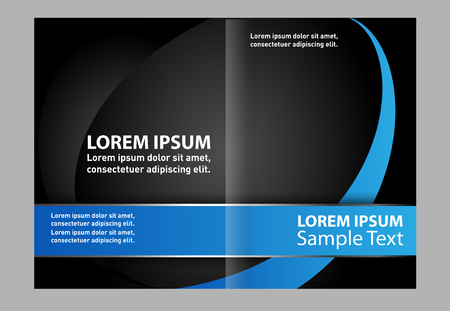 Vector brochure templateのイラスト素材