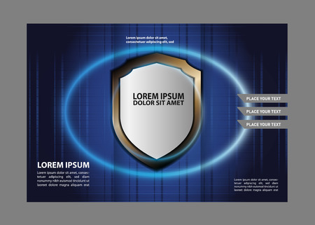 Tri-fold Brochure Design Templates and Catalog Vectorのイラスト素材