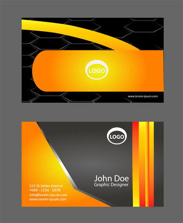 Vector Business Cardのイラスト素材