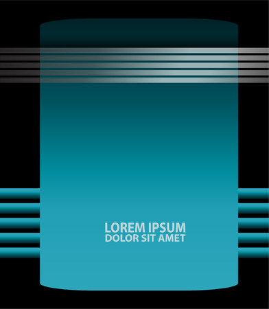 Blue background design with space for messageのイラスト素材