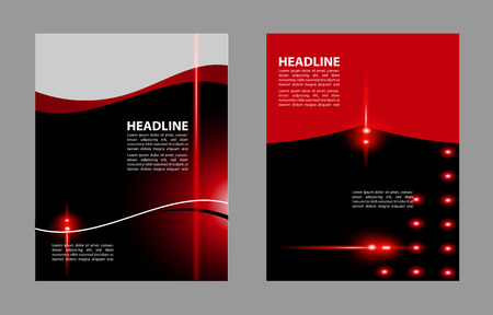 Flyer / brochure design templateのイラスト素材
