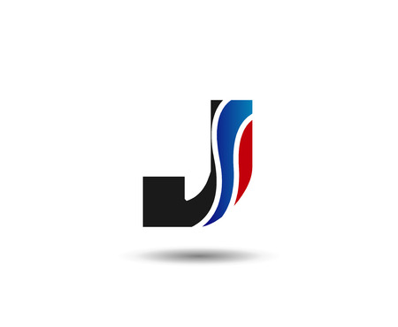 Letter j iconのイラスト素材