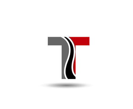 letter tのイラスト素材