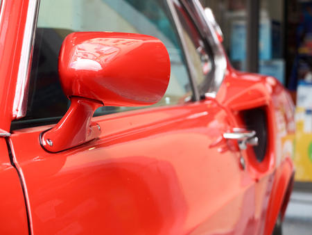 HALLE, BELGIUM - MAY 20: Collectors meeting of classic cars and muscle cars. The exhibition took place in the streets of Halle. Amateurs from Belgium came to show their vehicles, may 20, 2017.のeditorial素材