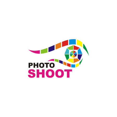 photo design logo vector - illustrationのイラスト素材