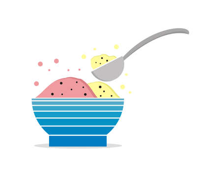 ice cream vector illustration - cakeのイラスト素材