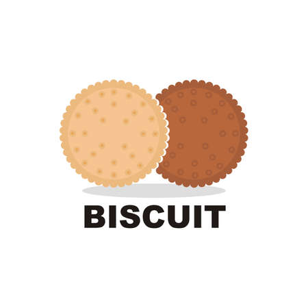biscuit design logo - vectorのイラスト素材