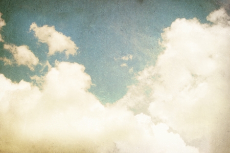Vintage cloudy background, Watercolor backgroundの写真素材